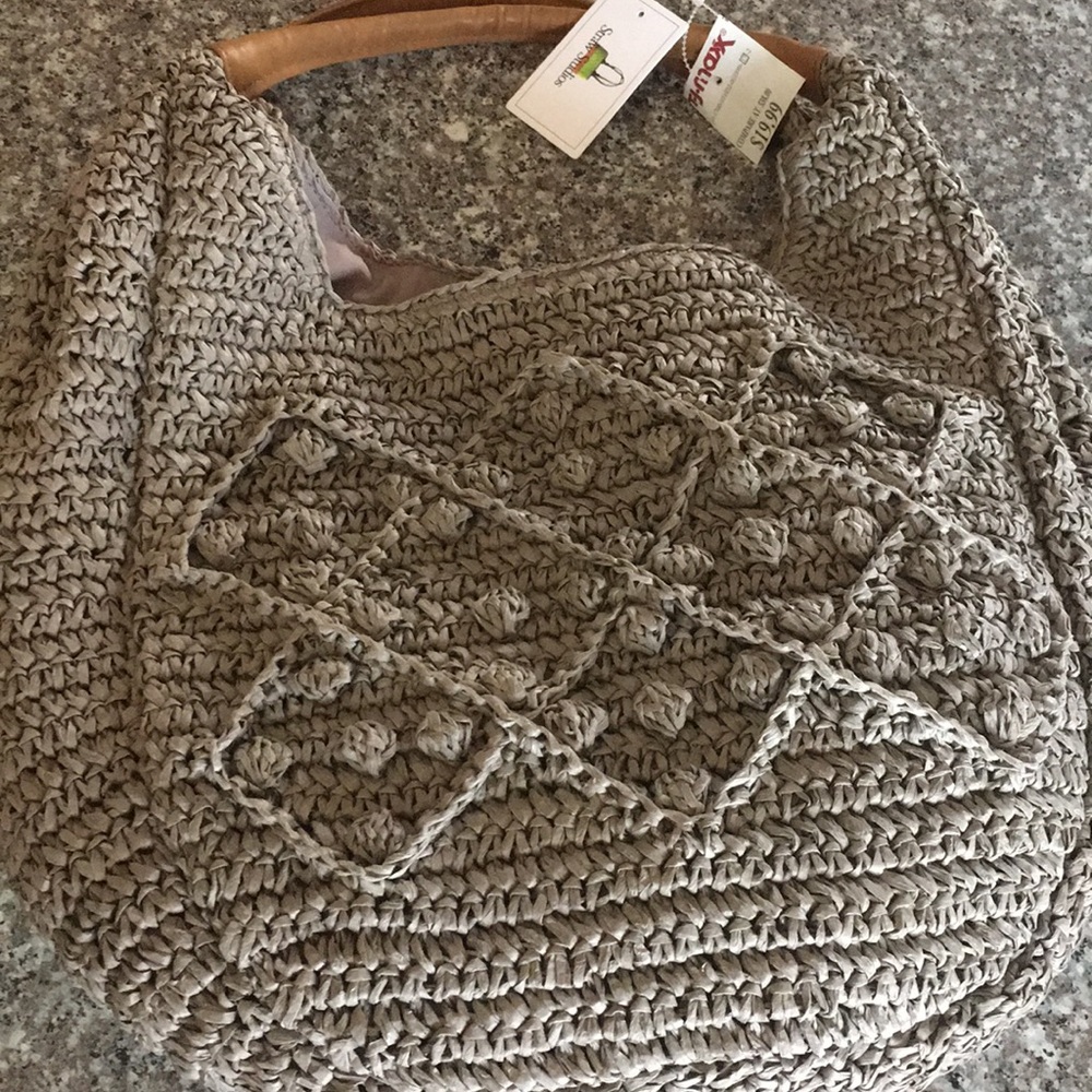 Large straw bag